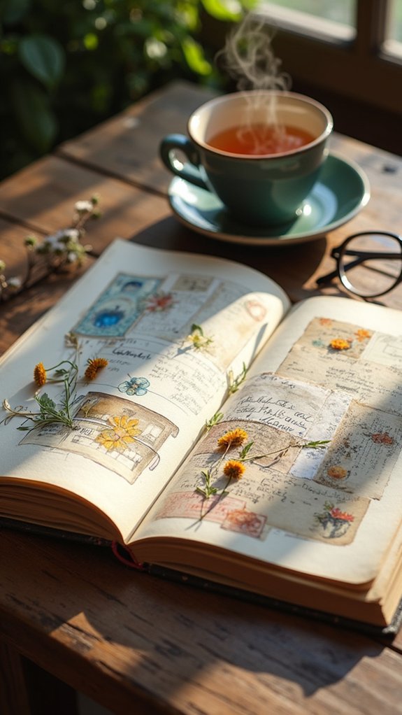 artful personal storytelling pages