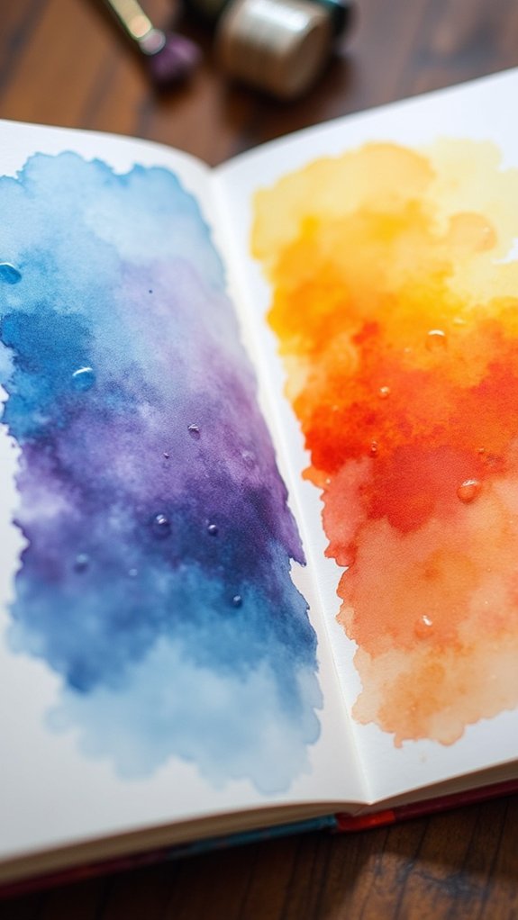 artistic expression through watercolor