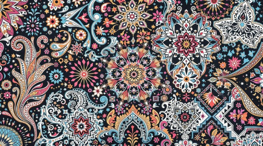artistic patterns enhance interest