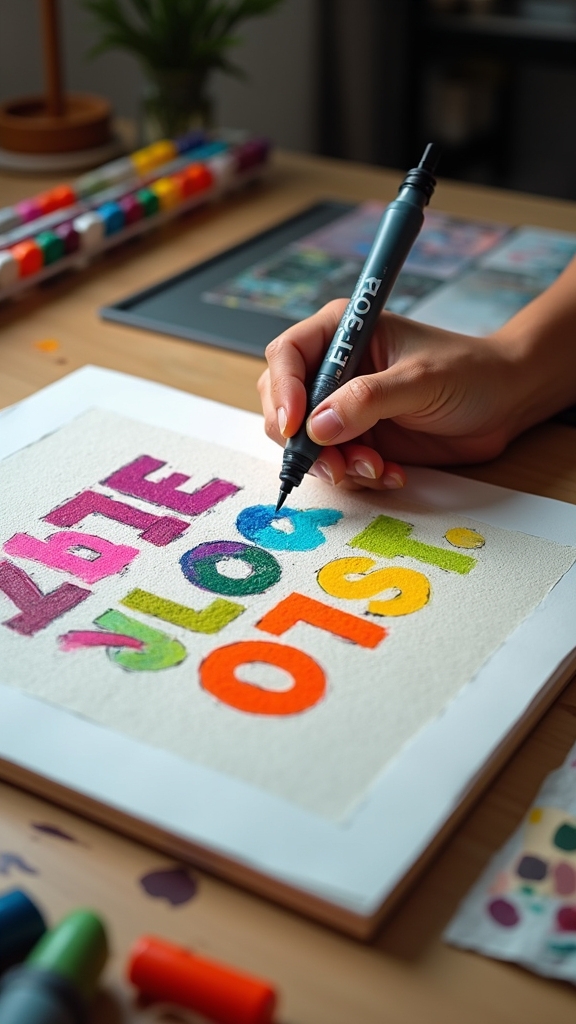 background color impacts art