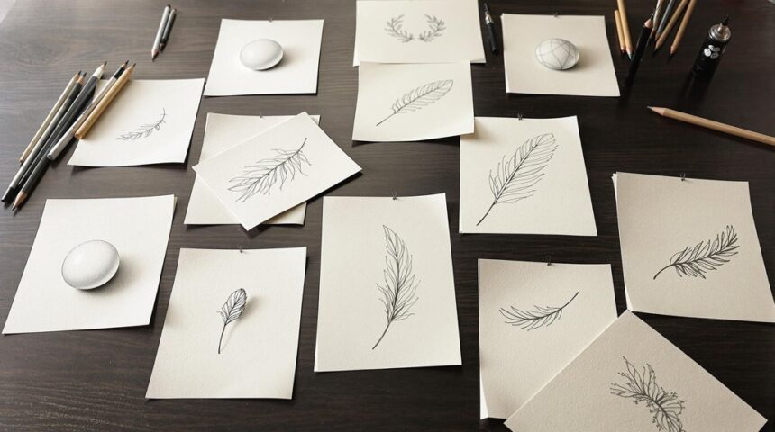 beginner friendly pencil drawings