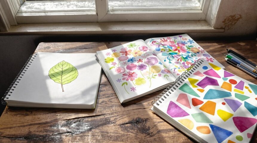 beginner friendly sketchbook ideas