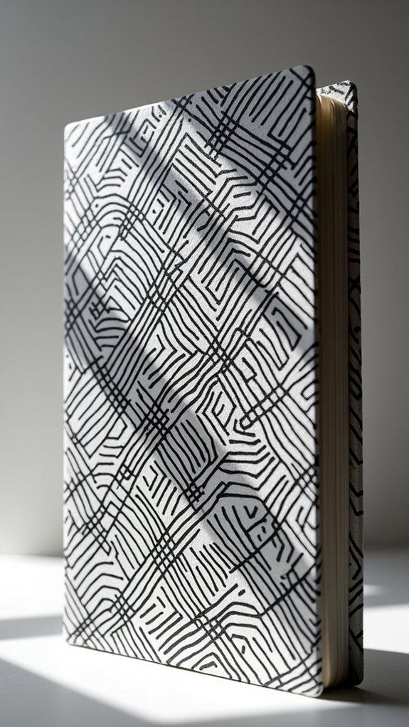 bold black and white artistry
