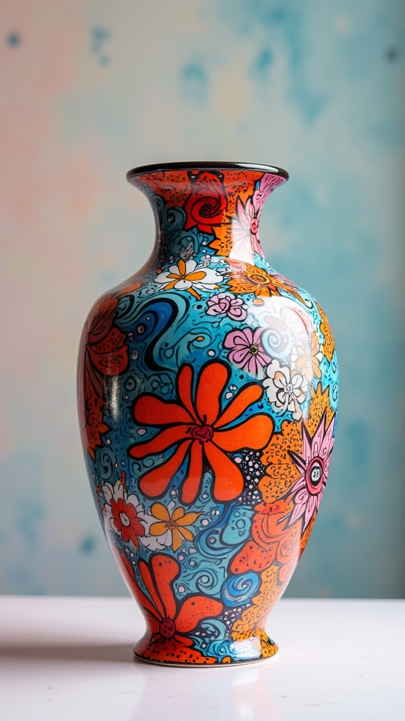 bold ceramic art creation