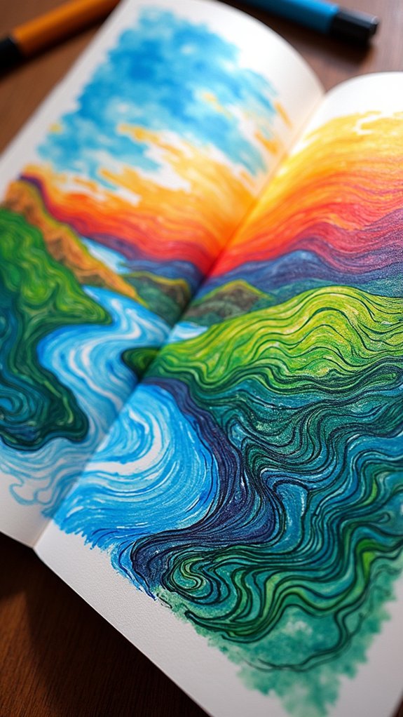 bold colors and imagination