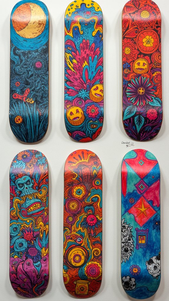 bold creative skateboard designs