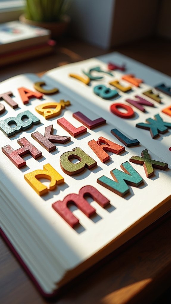 bold eye catching letter styles