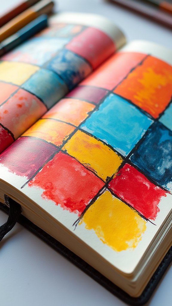 bold geometric color exploration