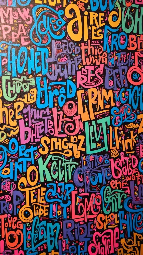 bold layered typography projects