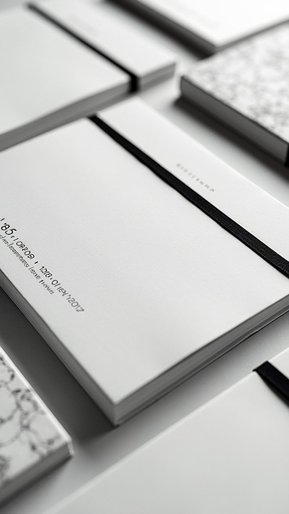 bold minimalist black and white
