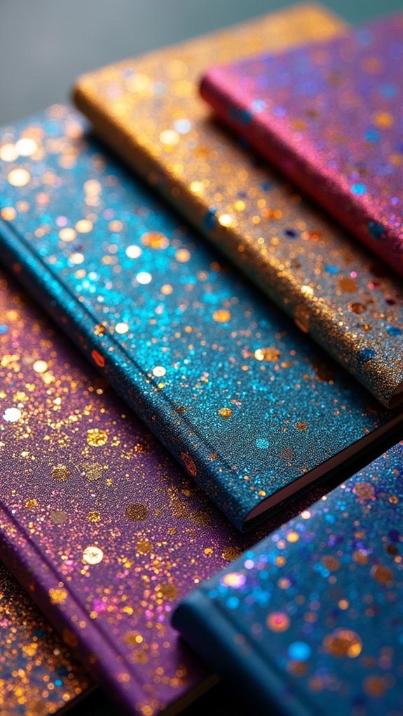 bold shiny sketchbook covers