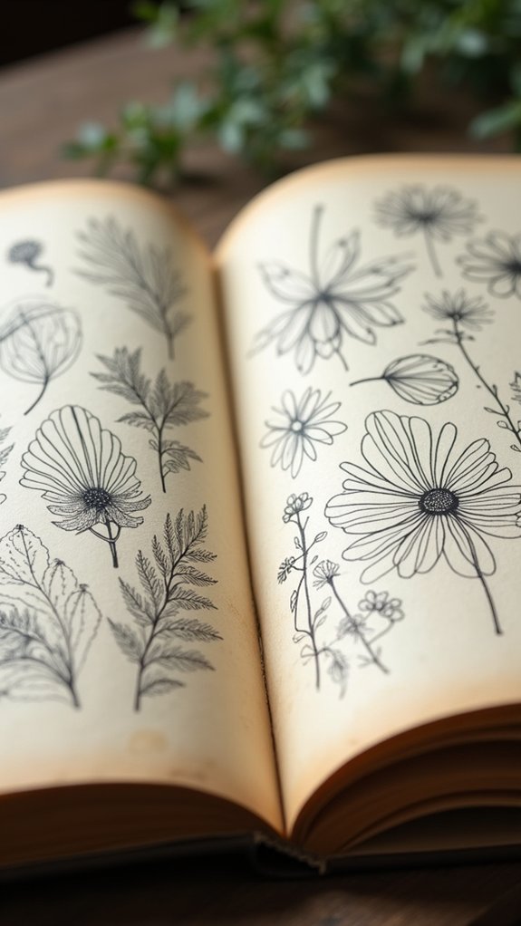 botanical illustrations reveal nature