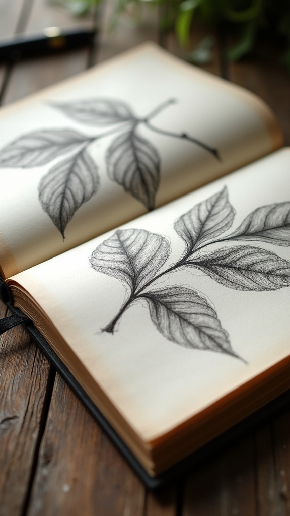 botanical studies enhance sketches