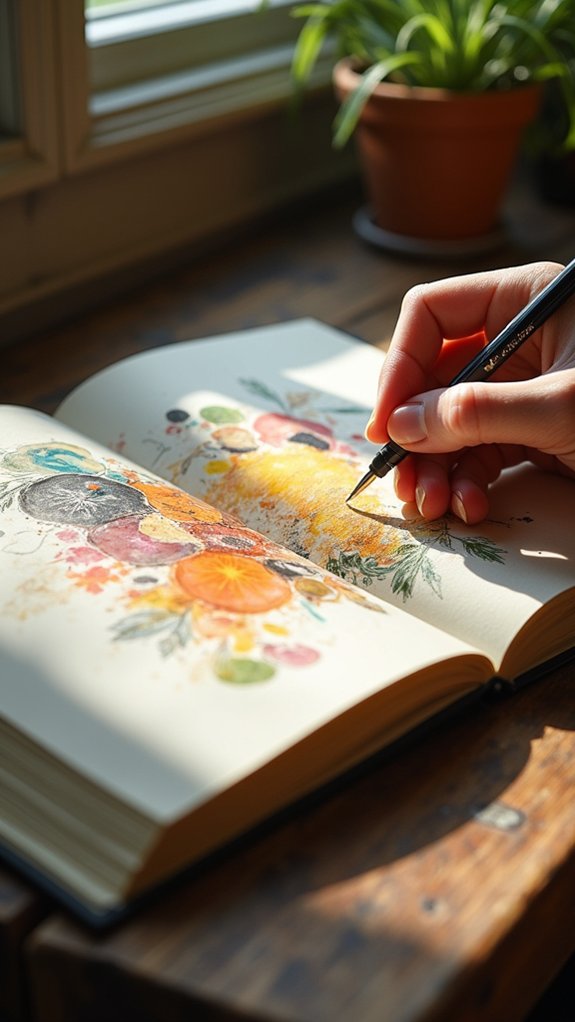 building creative sketchbook habits