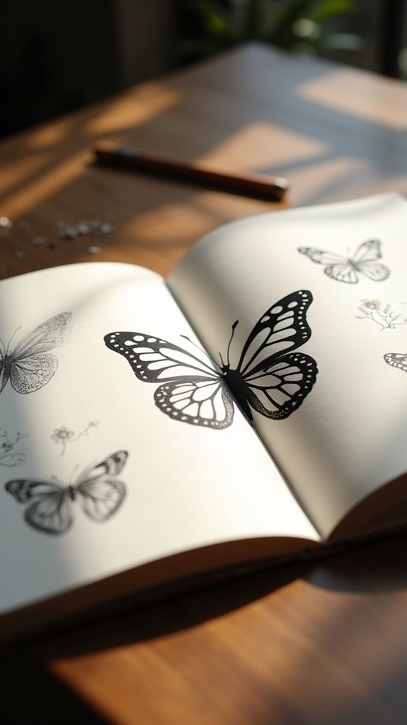 butterflies symbolize change and freedom