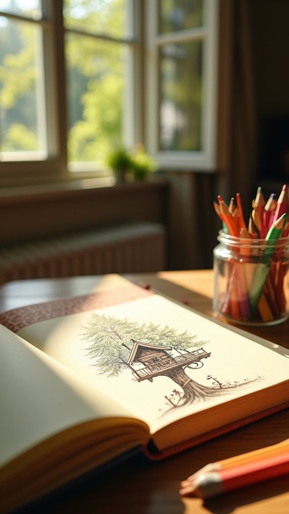 capturing childhood memories artistically