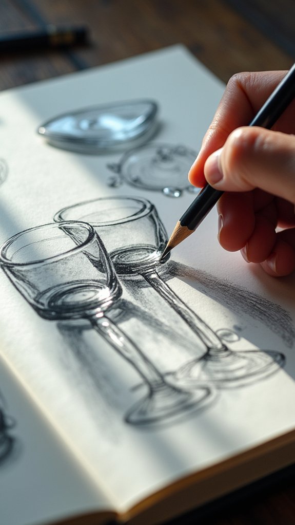 capturing transparent reflections skillfully