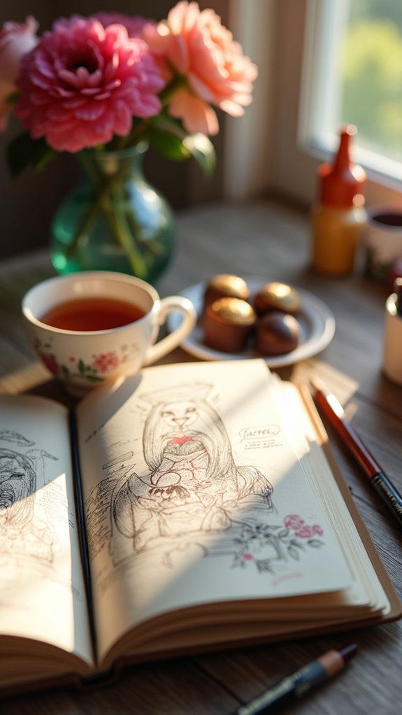 celebrate sketchbook milestones creatively