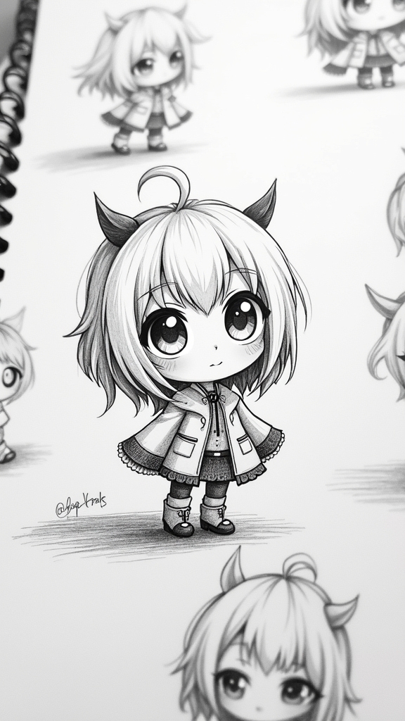 chibi character design tips