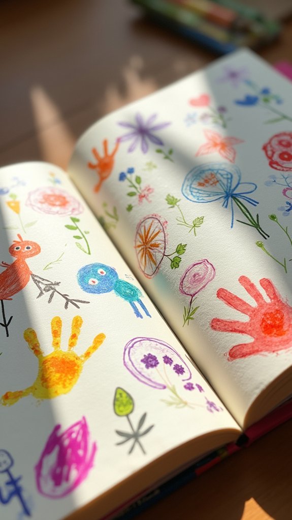 childhood art preserves memories