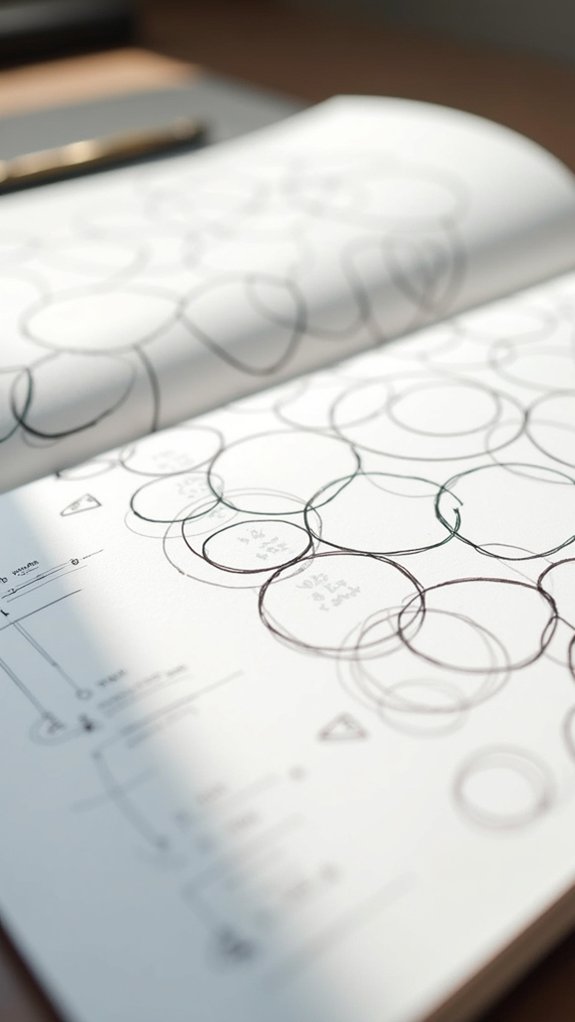 circular flow design layout