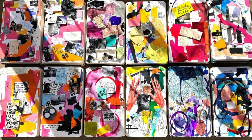 collage techniques for artists