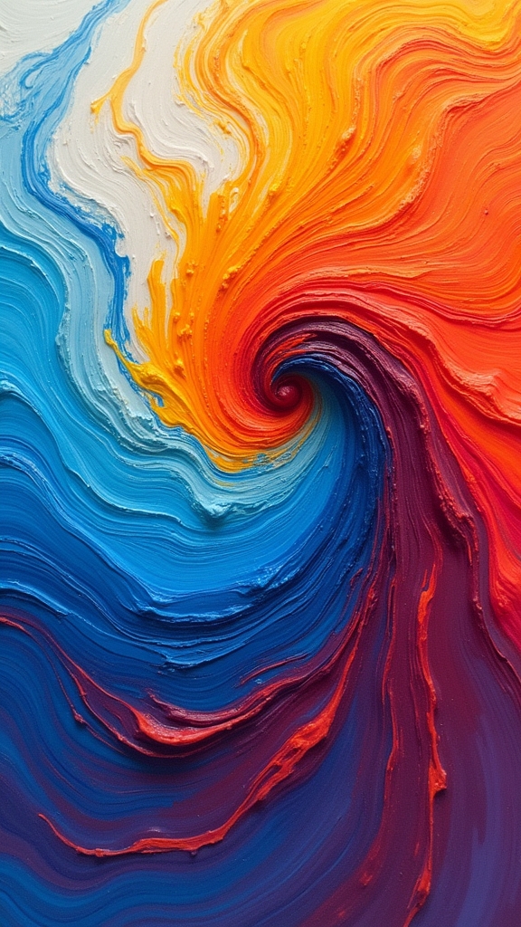 color blending on surface