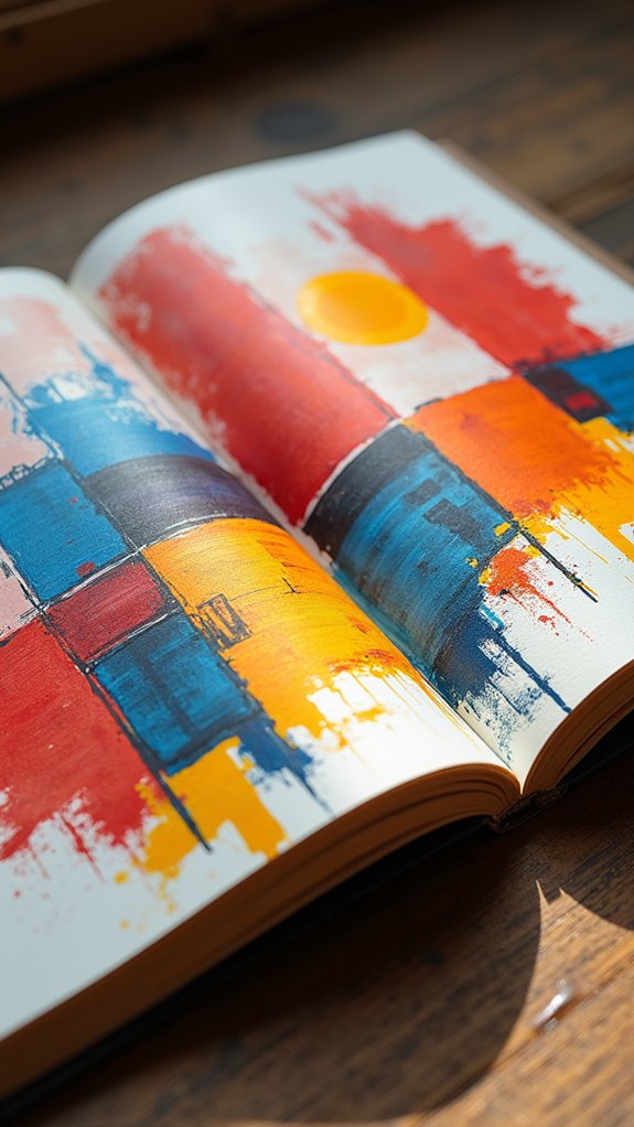 color blocking with shapes