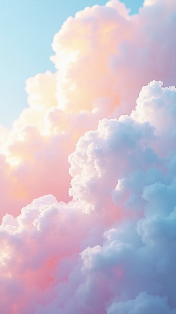 color dusting for clouds