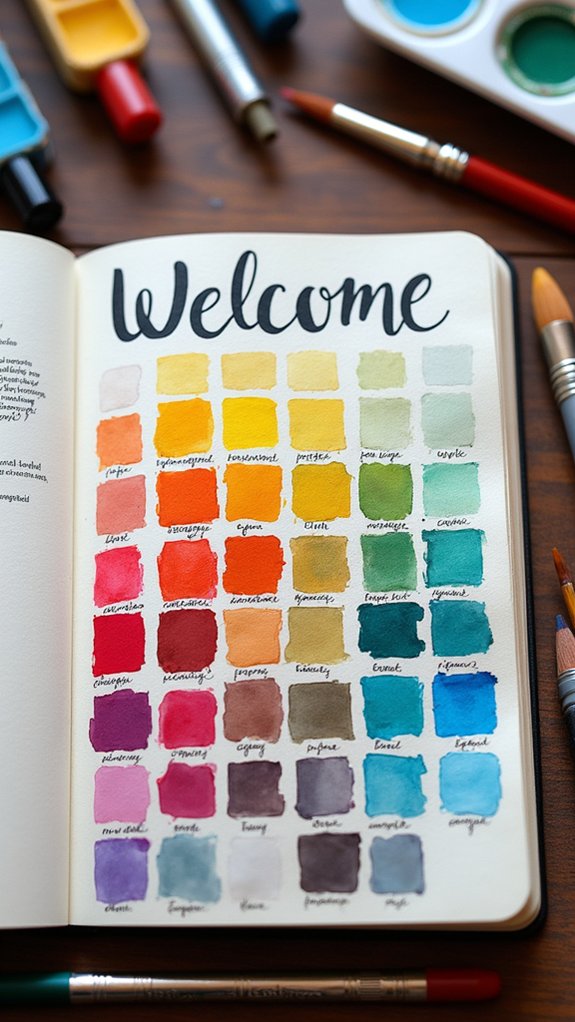 color organization for artists