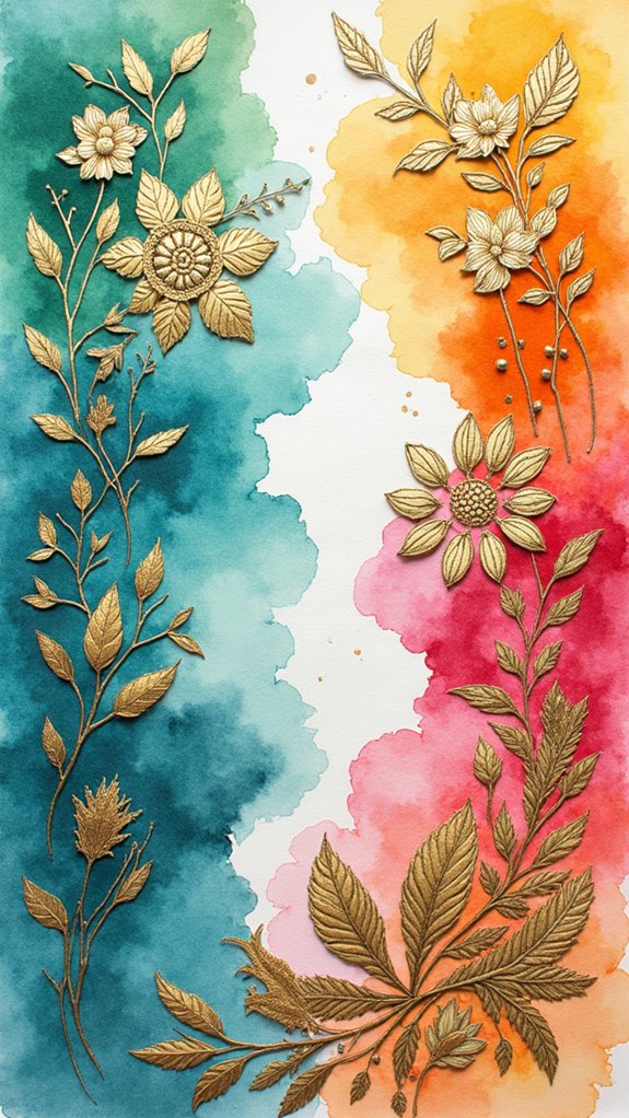 color unifies chaotic sketches