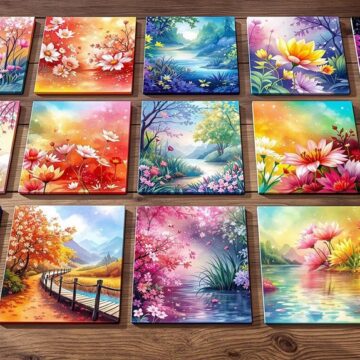 colorful blended pencil techniques