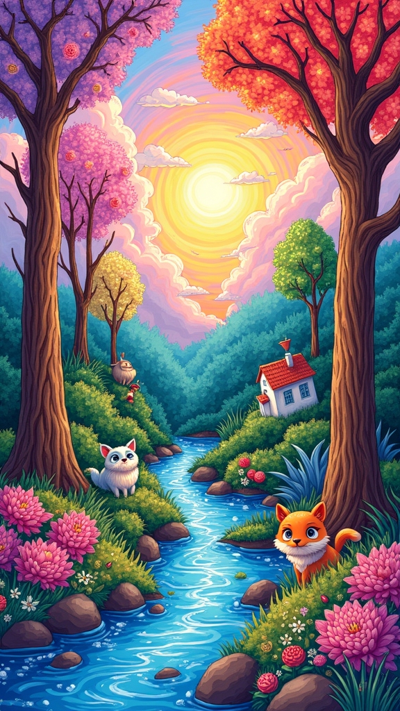 colorful imaginative storytelling adventures