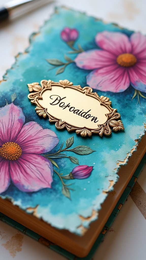 colorful personalized nameplate creation
