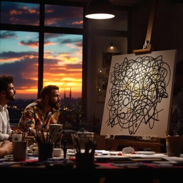complexity versus creativity in drawing