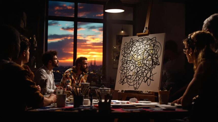 complexity versus creativity in drawing