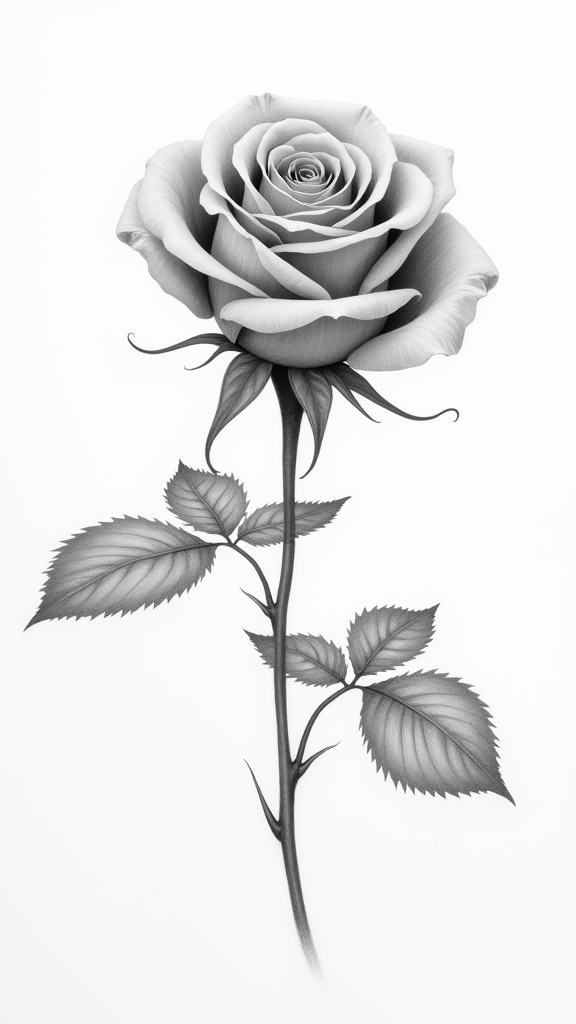 constructing a rose shape