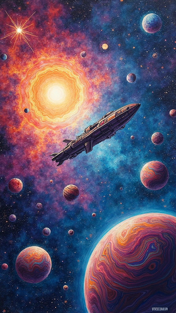 cosmic creativity with posca