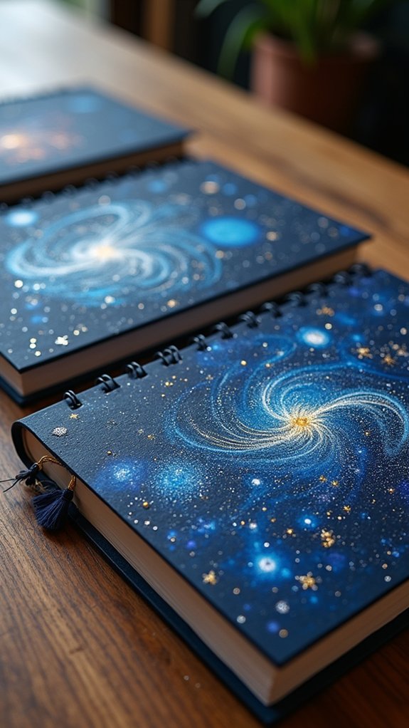 cosmic shimmering cover designs