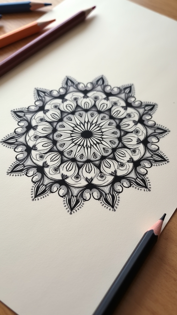 create mesmerizing mandala patterns