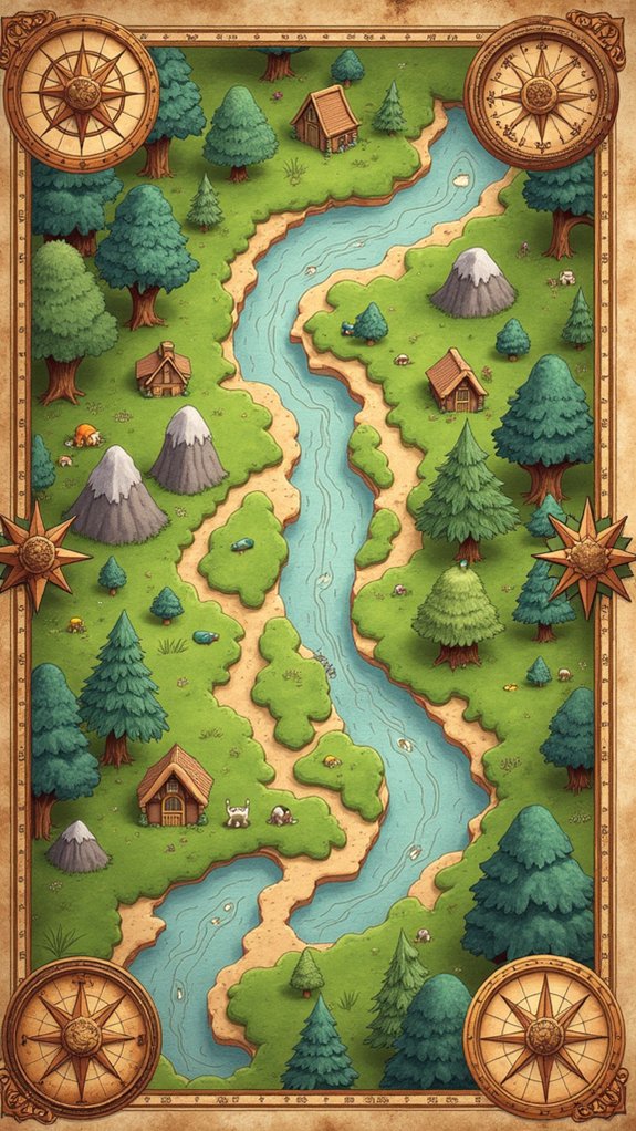 create your adventure map