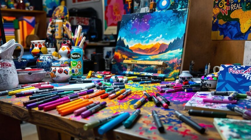creative applications for posca pens
