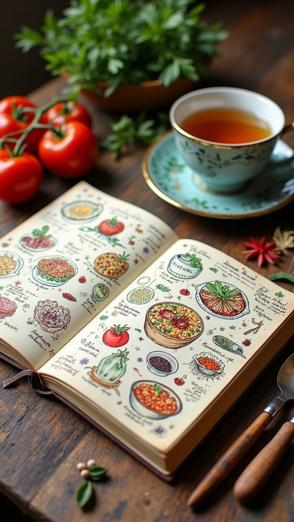 creative culinary sketching adventures