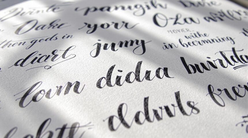 creative lettering techniques revealed