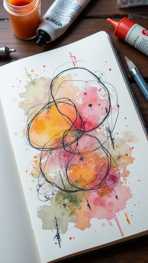 creative mixed media exploration