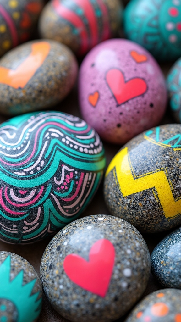 creative pebble art fun