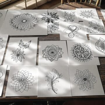 creative pencil art ideas