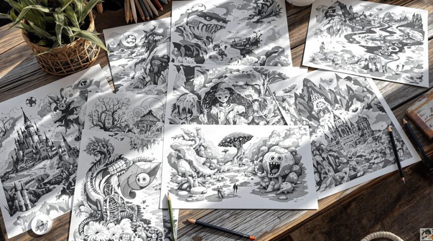 creative pencil art inspiration