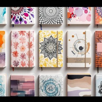 creative sketchbook cover designs