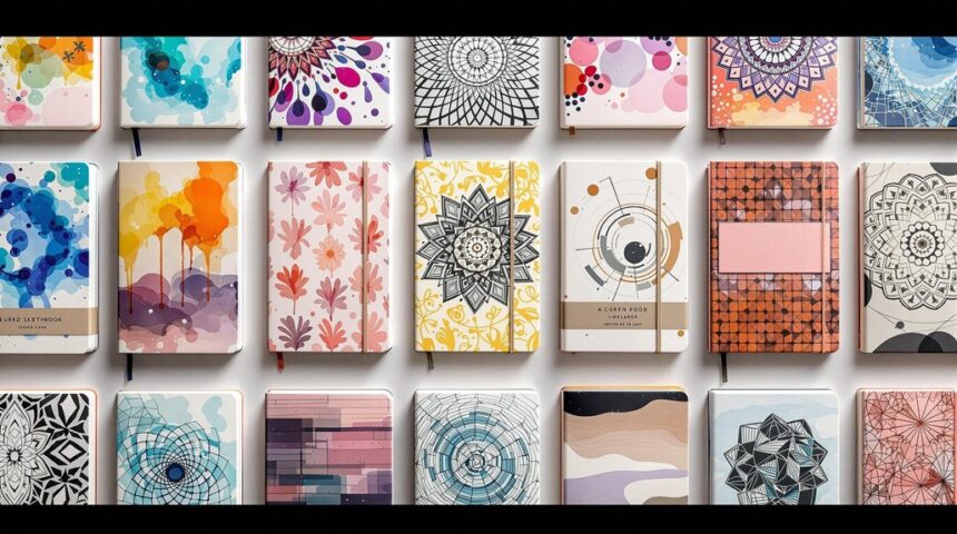 creative sketchbook cover designs